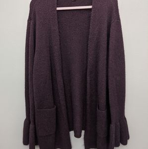 Stretchy oversized cardigan